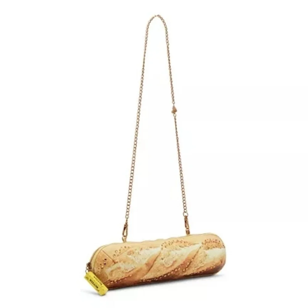 RARE BETSEY JOHNSON J'TAIME CARBS BAG-UETTE CLUTCH CROSSBODY BAG - Picture 2 of 15